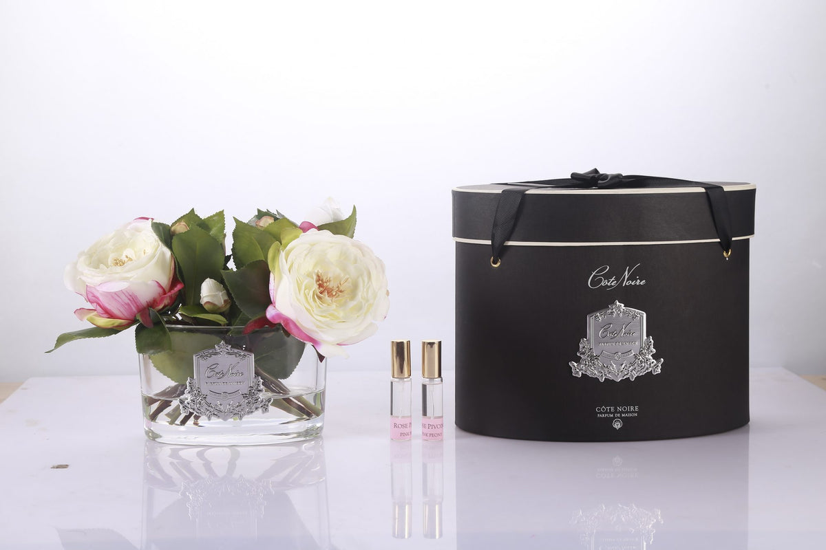 Cote Noire Oval French Garden Peonies