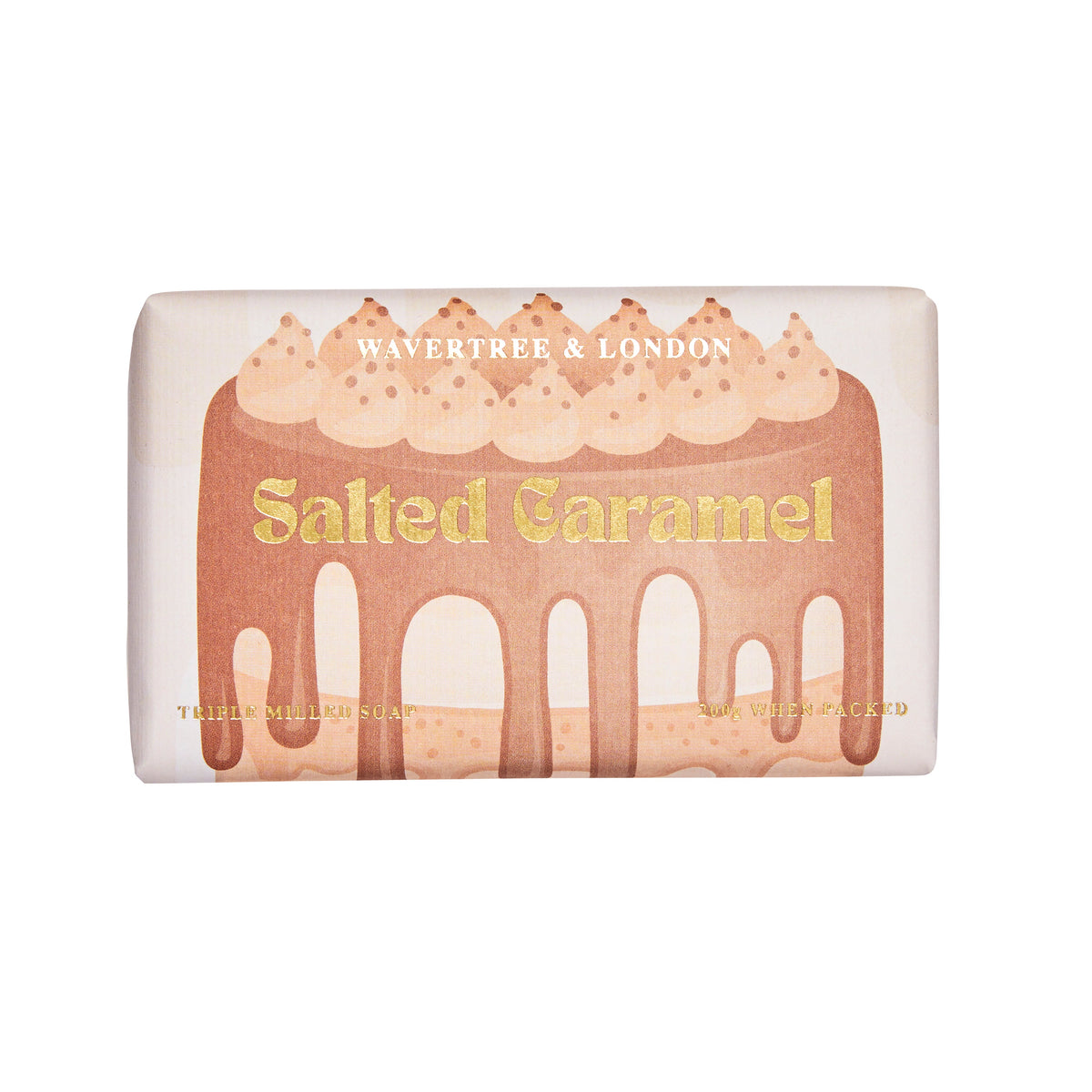 Wavertree and London Salted Caramel soap bar 200 gram