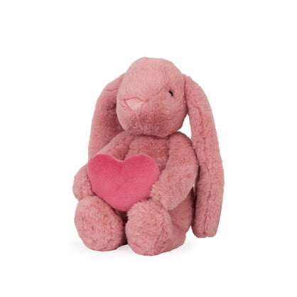 Jasper and Bunny berry plush toy with heart, alternate view