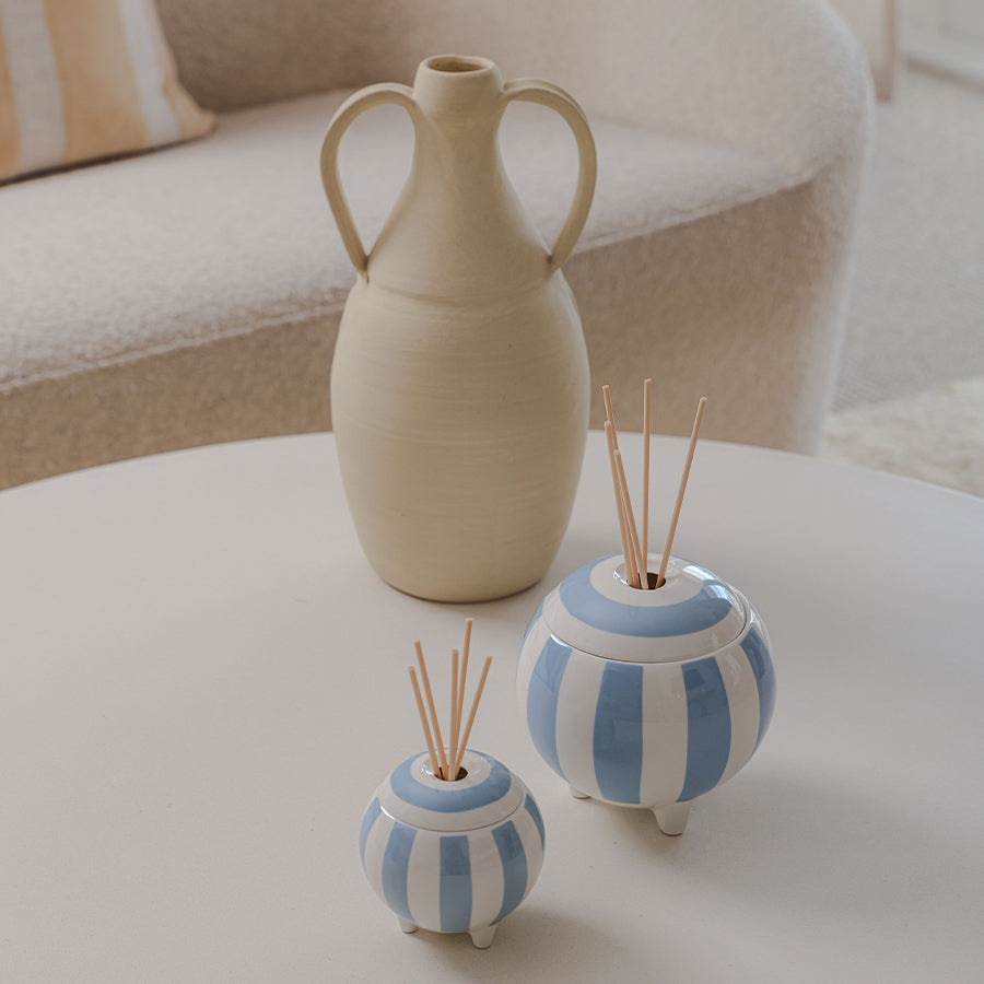 Moss St Juniper Berry and Citrus Spritz large diffuser, styled photo