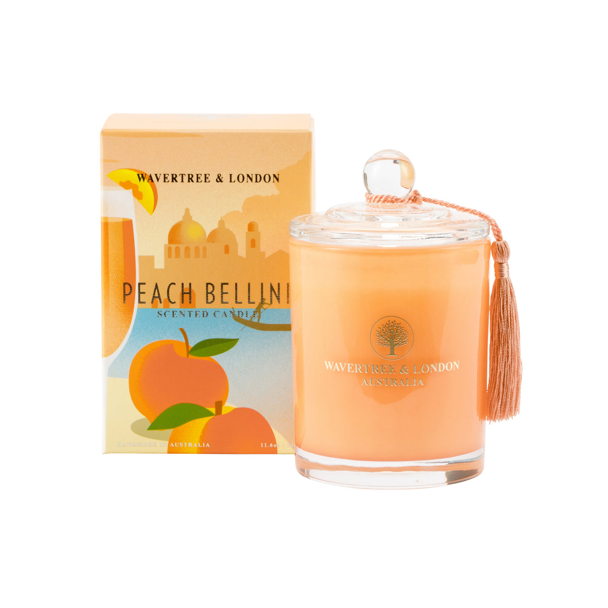 Wavertree & London Candle Peach Bellini 330g