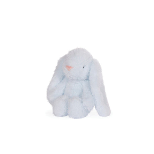 Jasper and Bunny sky blue plush toy, 20cm, front view