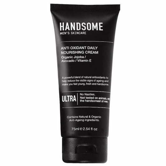 Handsome Men's Skincare Antioxidant Daily Nourishing Cream 75ml tube, front view