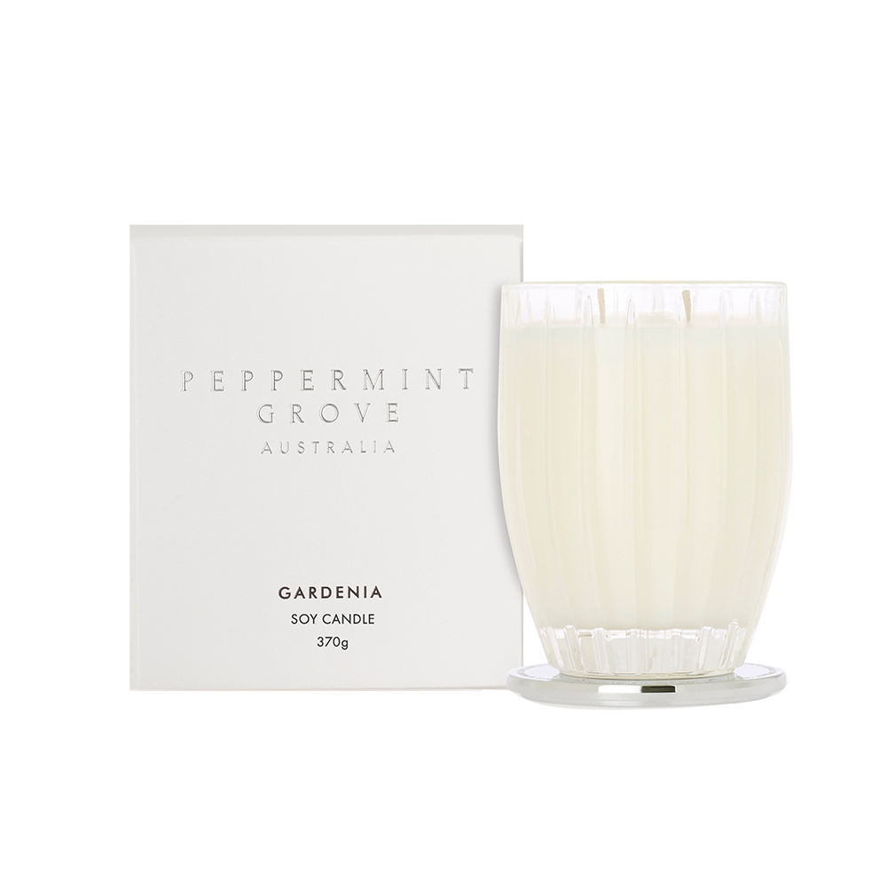 Peppermint Grove Gardenia soy candle 370g product photo