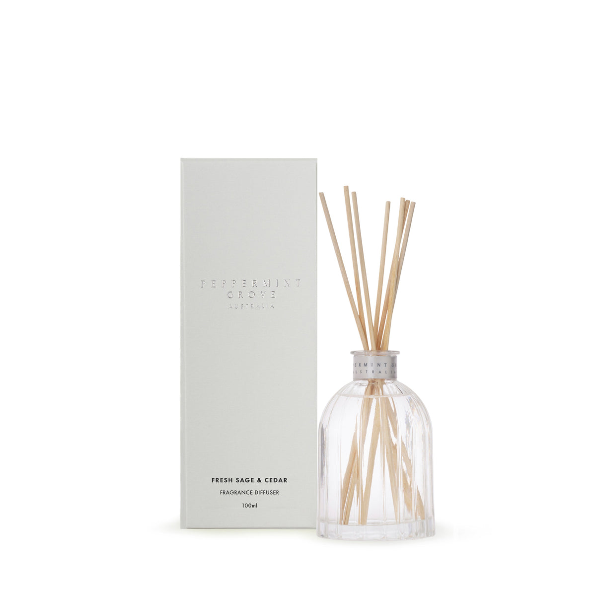 Peppermint Grove Fresh Sage and Cedar diffuser, product photo