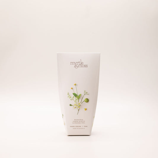 Myrtle & Moss Mandarin, Lemon Myrtle & Orange Peel Hand Cream 75ml