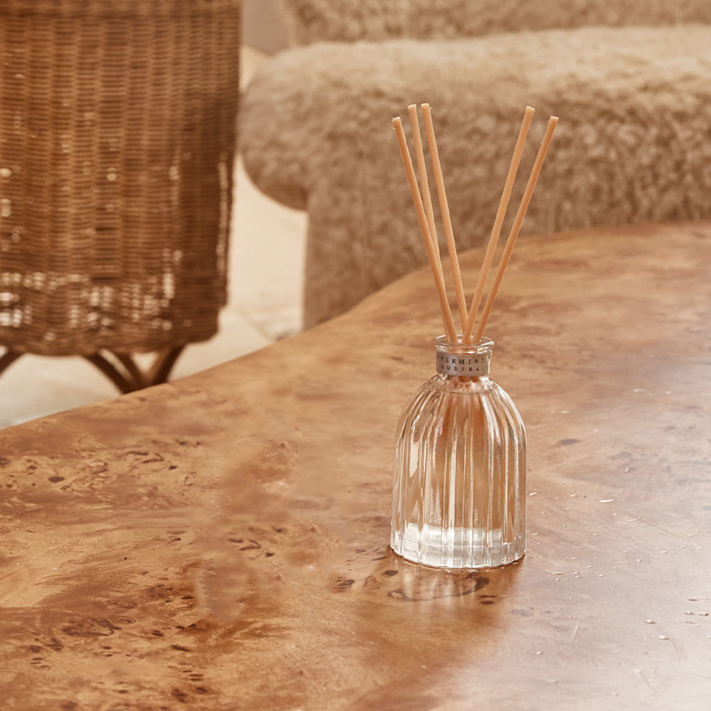 Peppermint Grove Lemongrass and Lime diffuser, styled photo
