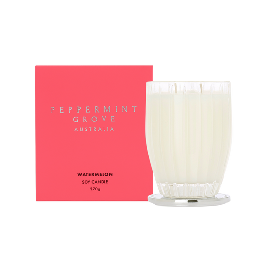 Peppermint Grove Watermelon soy candle 370g product photo