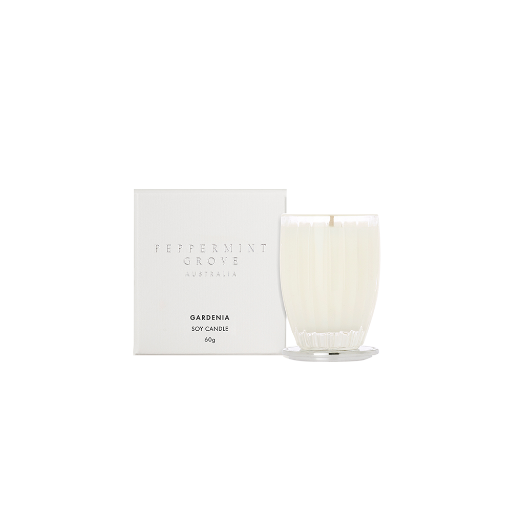 Peppermint Grove Gardenia soy candle 60g product photo