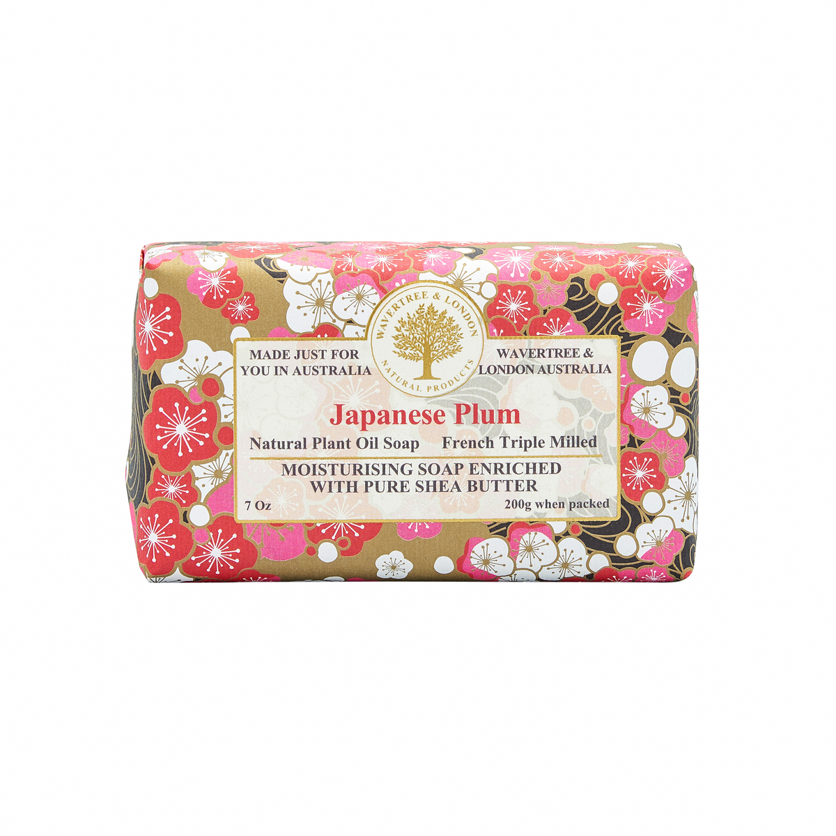 Wavertree & London Soap Bar Japanese Plum 200g