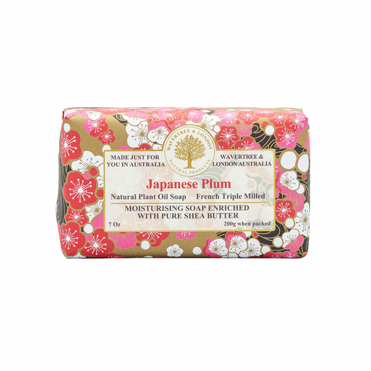 Wavertree & London Soap Bar Japanese Plum 200g