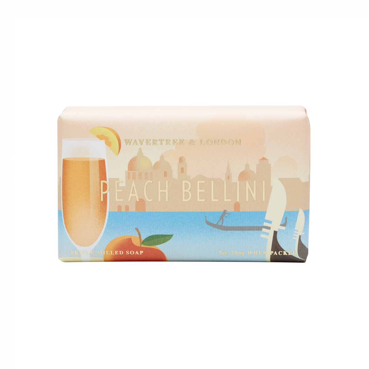 Wavertree & London Soap Bar Peach Bellini 200g