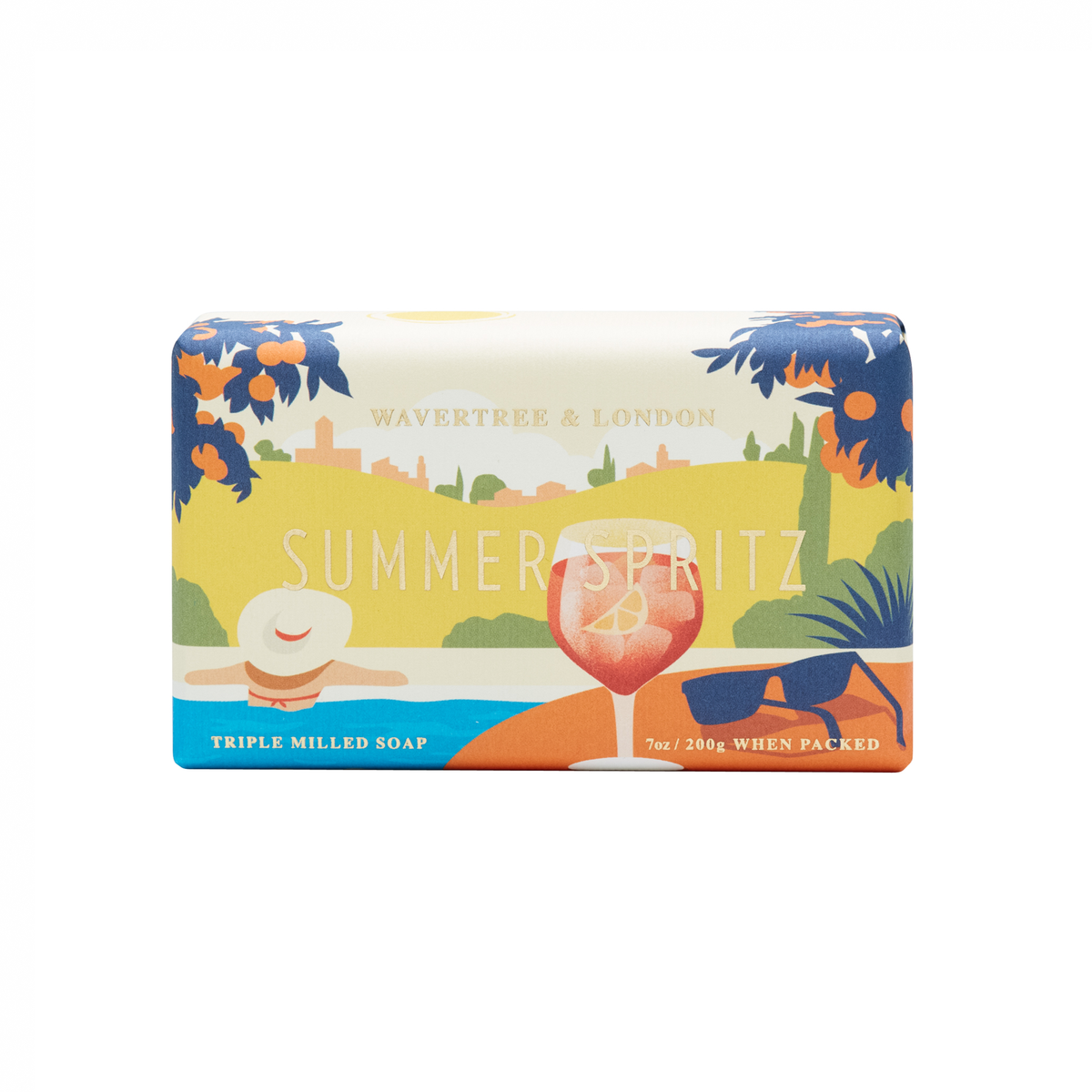 Wavertree & London Soap Bar Summer Spritz 200g